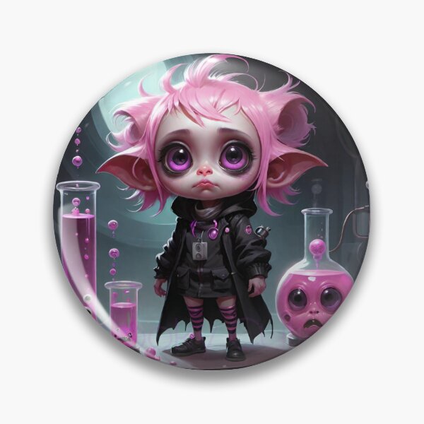 Item preview, Spooky little scientist  designed and sold by SpookyCuties.