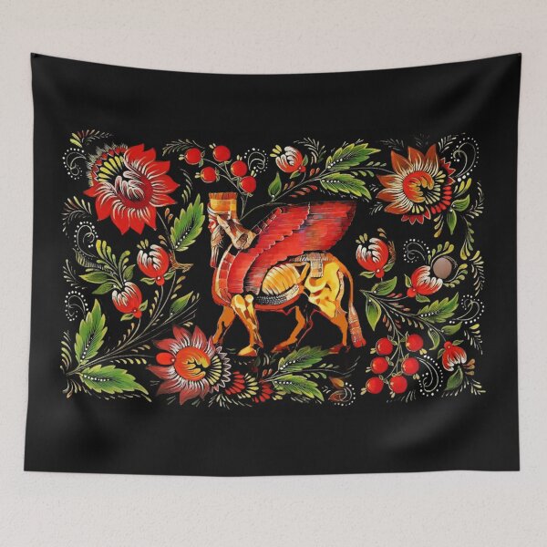 Item preview, Flowers of Lamassu designed and sold by doniainart.