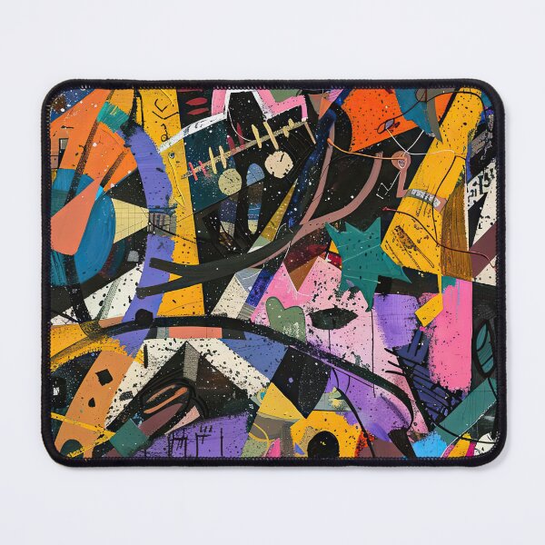 Item preview, Colorful abstract graffiti art vibrantly adorning an urban wall during the day designed and sold by Jerhus.