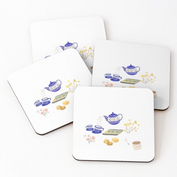 Item preview, Whimsical tea time  designed and sold by Rollingpeach.