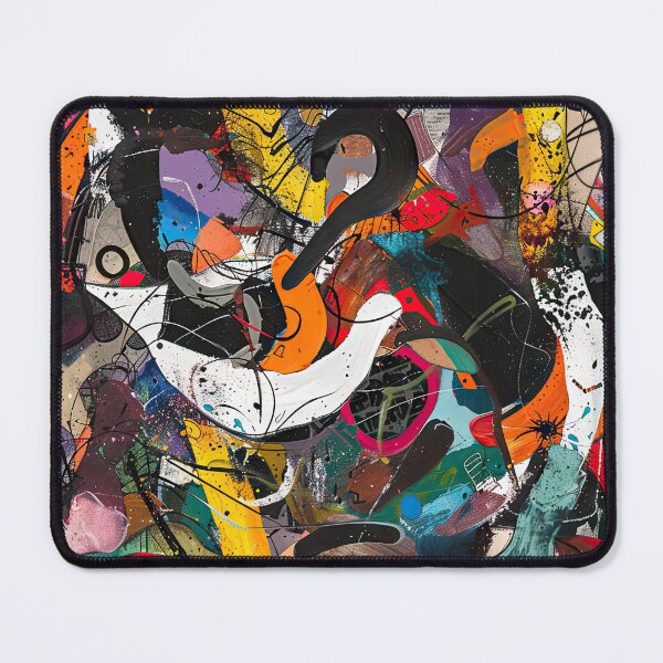 Item preview, Colorful abstract graffiti art vibrantly adorning an urban wall during the day designed and sold by Jerhus.