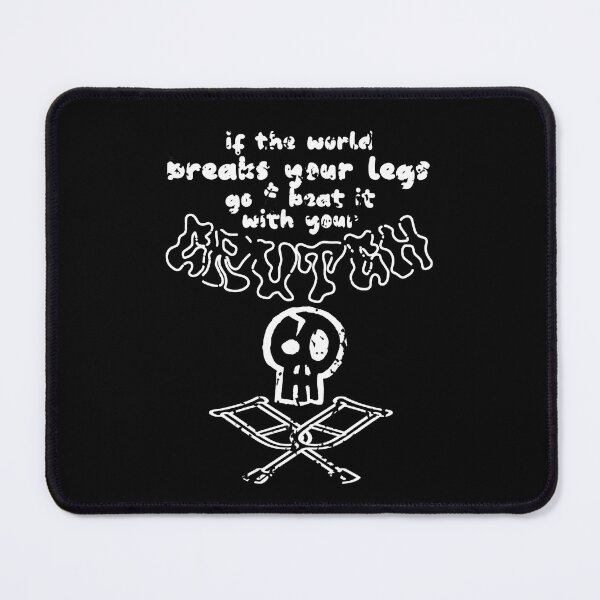Item preview, beat it with your crutch designed and sold by skittishdesigns.