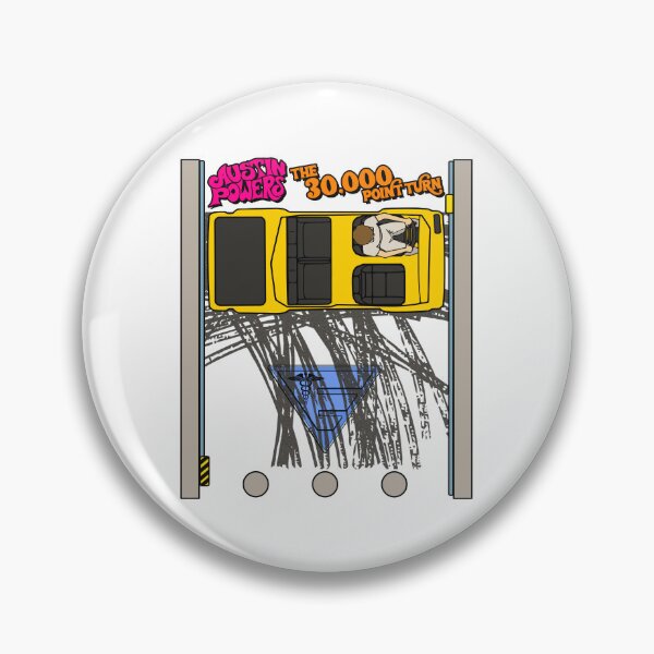 Item preview, Austin Powers - The 30,000 Point Turn designed and sold by ourkid.