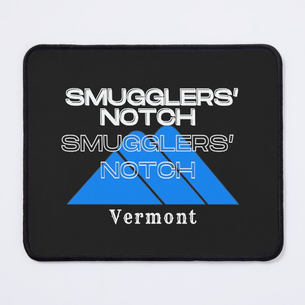 Item preview, Smugglers’ Notch Vermont U.S.A. White text. Gift Ideas For The Ski Enthusiast. designed and sold by LindaLG.