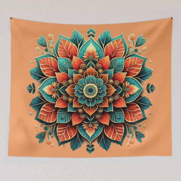 Item preview, Beautiful Boho Flower  designed and sold by MyTshirtArt.