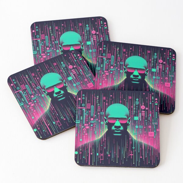 Item preview, "Neon Matrix: Cyberpunk Artwork" designed and sold by DarkSideArtz.