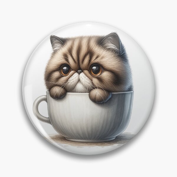 Item preview, Exotic Shorthair Cup Hideout - Funny Cat designed and sold by vogocom.