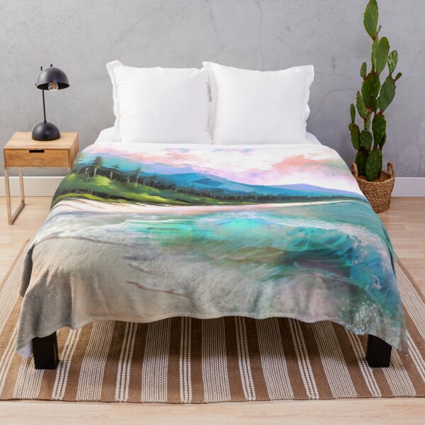 Item preview, Coastal Serenity: Waves and Forest designed and sold by Sanctum Icons.