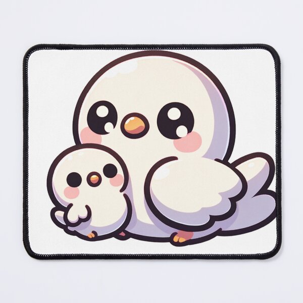 Item preview, momma dove and baby designed and sold by seahorse crossing.