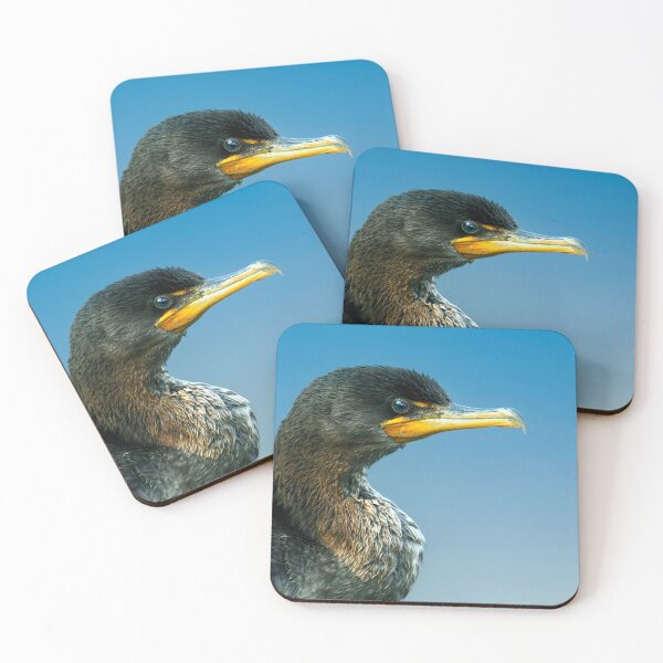 Item preview, Portrait of a double-crested cormorant designed and sold by Tom McPherson Photography.