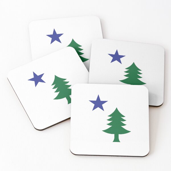 Item preview, Original Maine Flag (no text) designed and sold by Roving Souls.