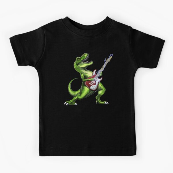Item preview, T-Rex Dinosaur Playing Guitar designed and sold by underheaven.