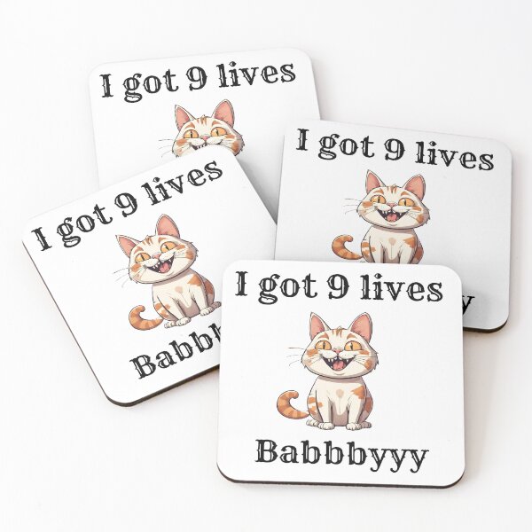 Item preview, I got 9 lives baby 3 designed and sold by LorenzoArtZa.
