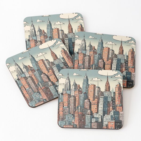 Item preview, New York City Cityscape  designed and sold by CharmStudio.