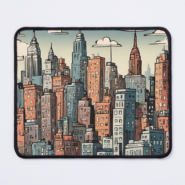 Item preview, New York City Cityscape designed and sold by CharmStudio.