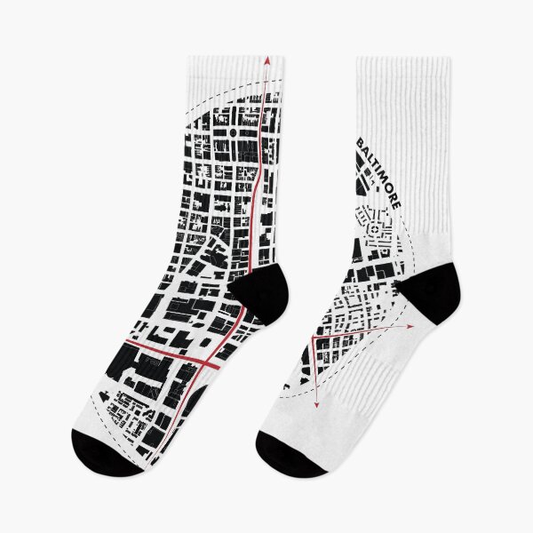 Item preview, Baltimore Blueprint: Urban Plan designed and sold by Mundivagant Designs.