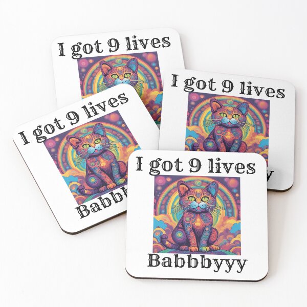 Item preview, I got 9 lives baby 4 designed and sold by LorenzoArtZa.