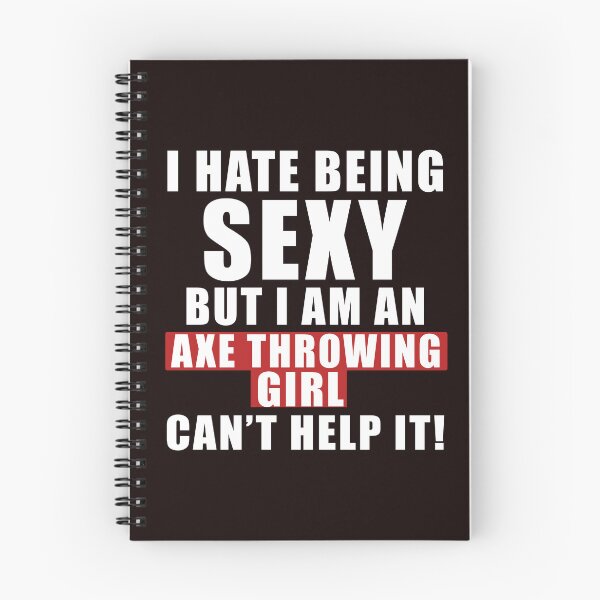 Item preview, Sexy Axe Throwing Girl, Funny Axe Throwing, Axe Throwing Quote designed and sold by Aerial Addicts.