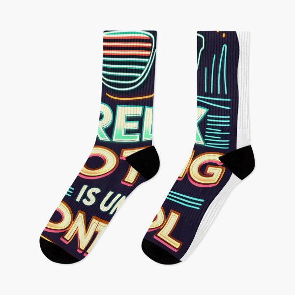 Item preview, Relax Nothing Is Under Control , typography, Sunglasses designed and sold by maxmaj.