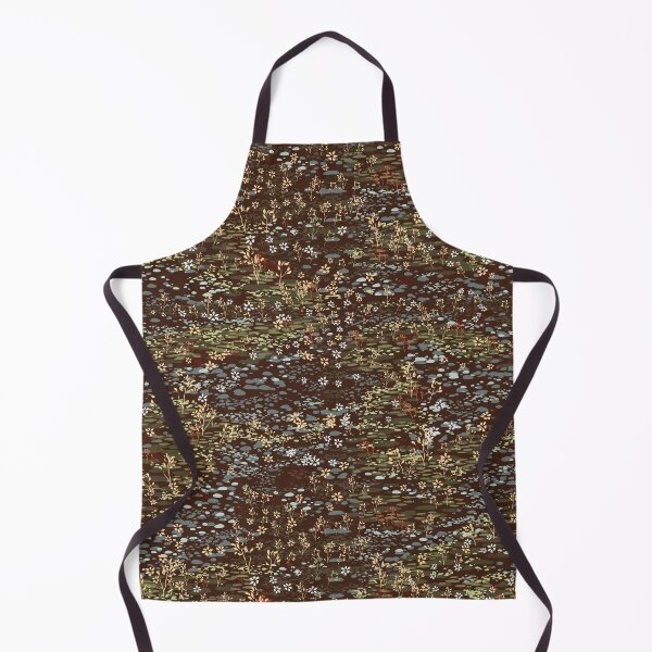 Item preview, Earthy Marshlands of tiny Flowers designed and sold by Salzanos.