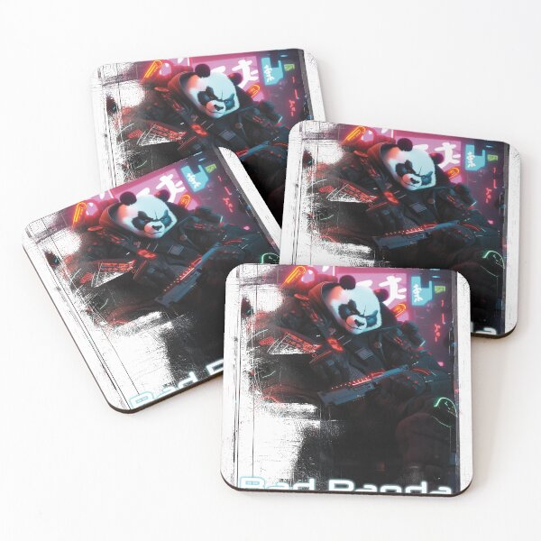 Item preview, Cyberpunk Gangsta Panda (Ink Fusion) designed and sold by ArtMethodLab.