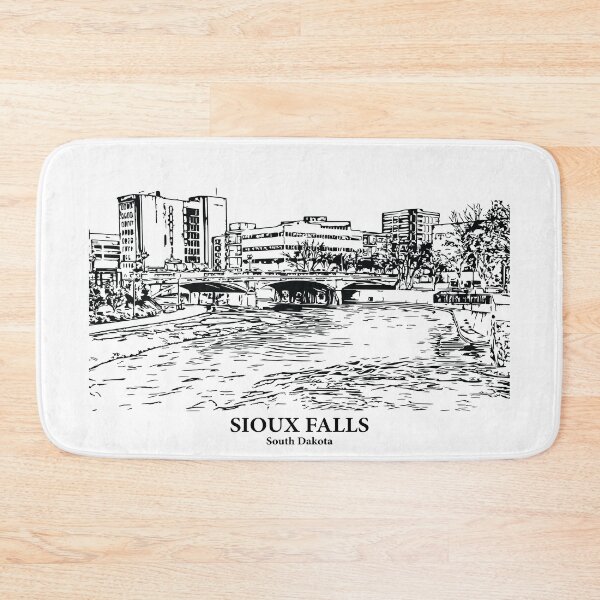 Item preview, Sioux Falls - South Dakota designed and sold by Lakeric Cityscapes.