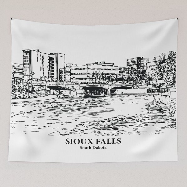 Item preview, Sioux Falls - South Dakota designed and sold by Lakeric Cityscapes.