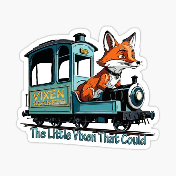 Item preview, The Little Vixen That Could designed and sold by Vixen-Games.
