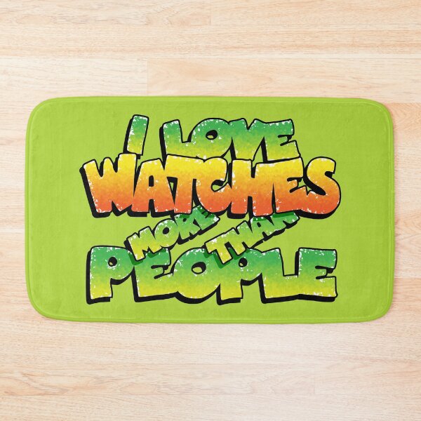 Item preview, I Love Watches More Than People designed and sold by CUTOCARS-SHOP.