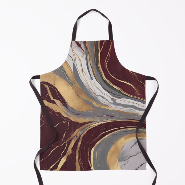 Item preview, BURGUNDY GREY AND GOLD MARBLE DESIGN designed and sold by asudesign.
