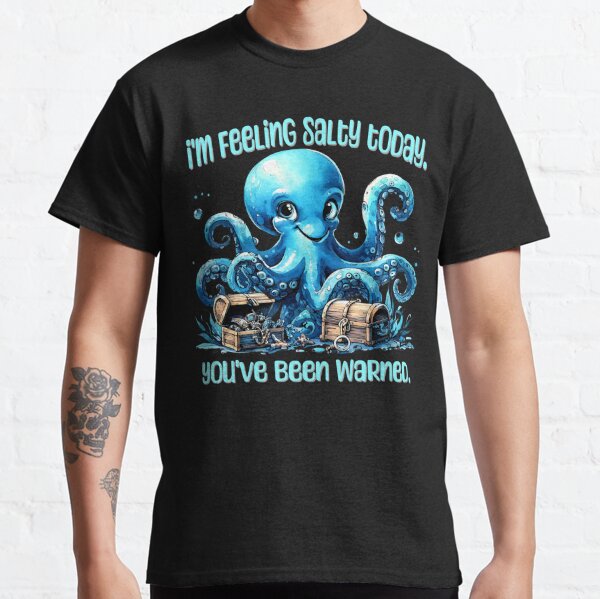 Octopus Fishing T-Shirt Classic T-Shirt Essential T-Shirt for Sale by  HeikeBergmann
