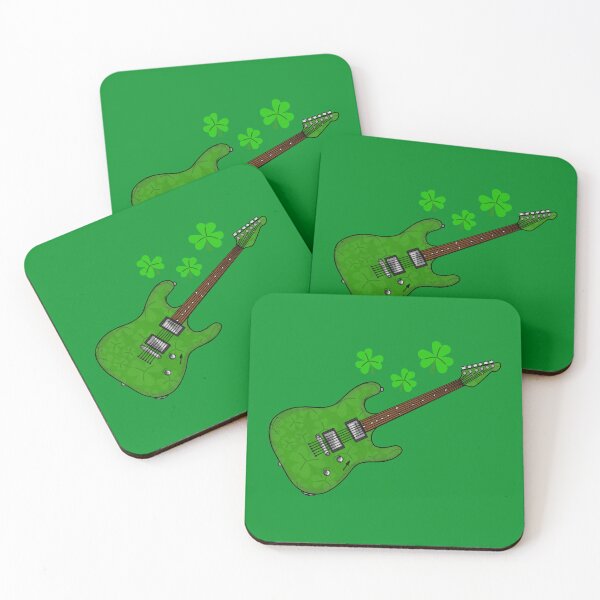 Item preview, Electric Guitar St Patrick's Day Guitarist Irish Musician designed and sold by doodlerob.