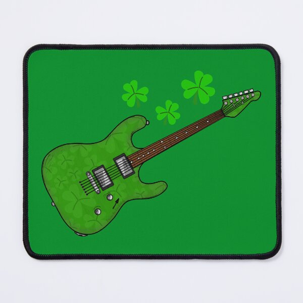 Item preview, Electric Guitar St Patrick's Day Guitarist Irish Musician designed and sold by doodlerob.