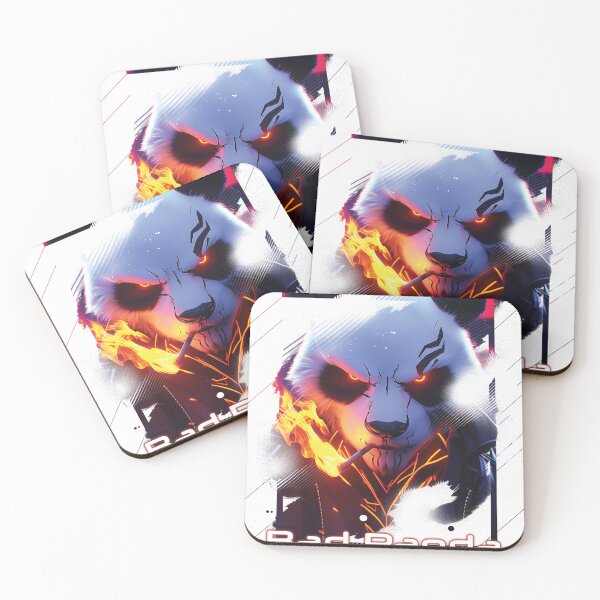 Item preview, Cyberpunk Smoking Panda (Ink Fusion) designed and sold by ArtMethodLab.