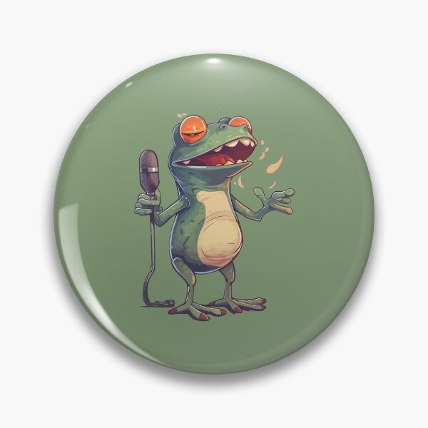 Item preview, Frog singing  designed and sold by Amir Faysal.