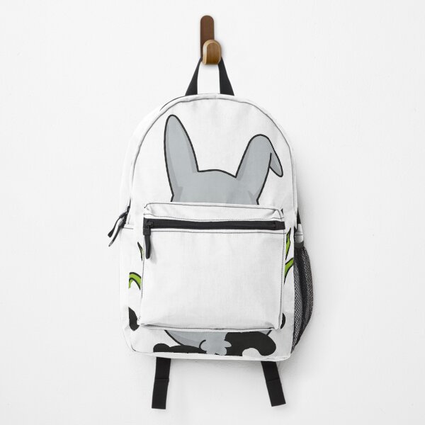 Item preview, Spring bunny eating grass designed and sold by WalkWiseDesign.