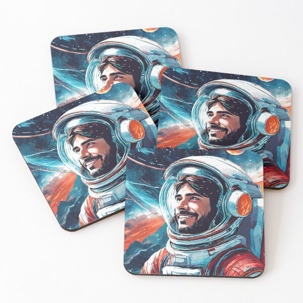 Item preview, Astronaut's Abstract Odyssey - F1624XX3 designed and sold by Artificiels.