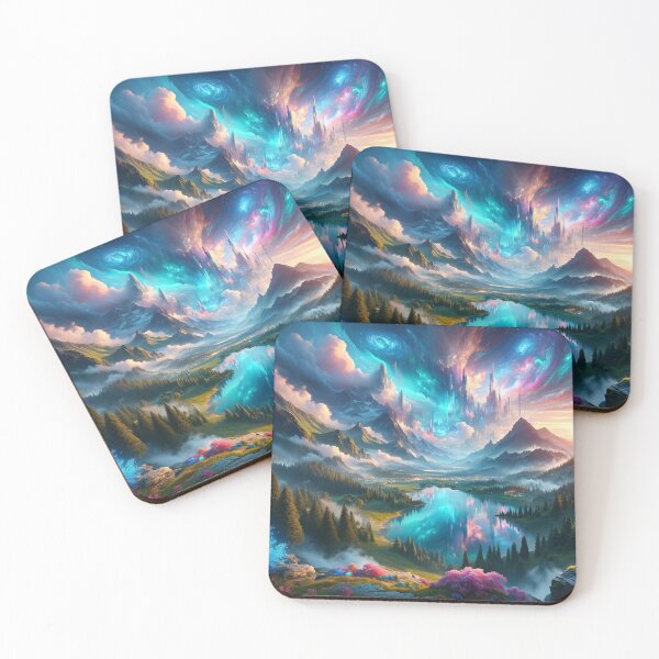 Item preview, Ethereal Horizons: A Surreal Landscape designed and sold by VirtuArtVisions.