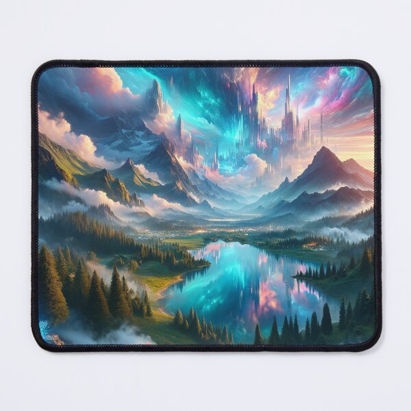 Item preview, Ethereal Horizons: A Surreal Landscape designed and sold by VirtuArtVisions.
