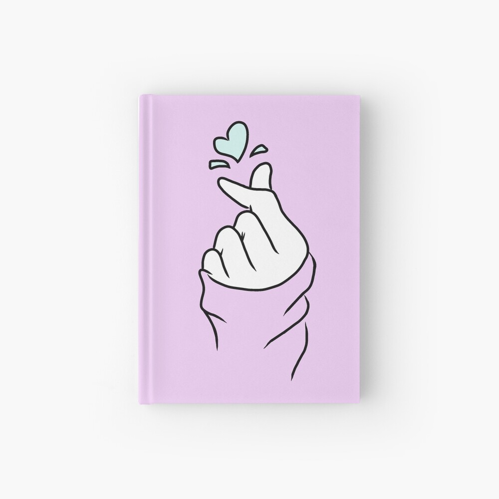 Cute Heart~ Pastel Purple Hardcover Journal
