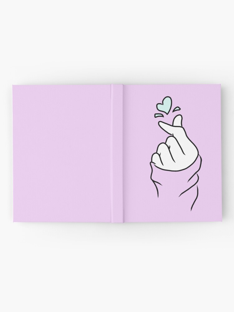 Alternate view of Cute Heart~ Pastel Purple Hardcover Journal