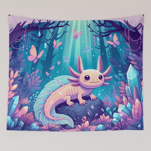Item preview, Axolotl Art #79 | Axolotl Lovers designed and sold by ksgraphics222.