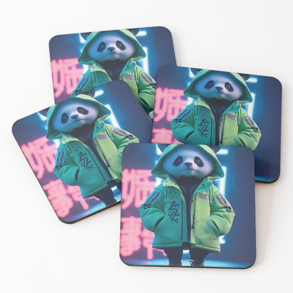 Item preview, Streetwise Cyberpunk Panda designed and sold by ArtMethodLab.