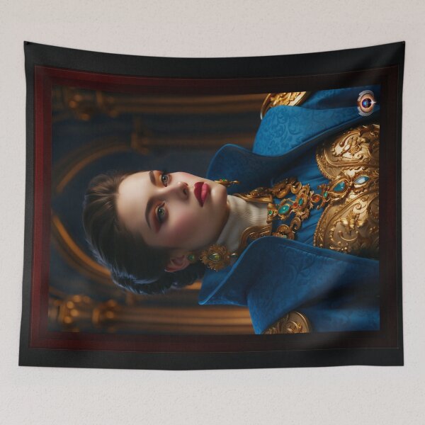 Item preview, Portrait Of A Lady Of Elegance Beautiful AI Concept Art by Xzendor7 designed and sold by Xzendor7 Digital Art Creations.