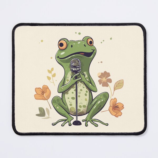 Item preview, Frog singing  designed and sold by Amir Faysal.
