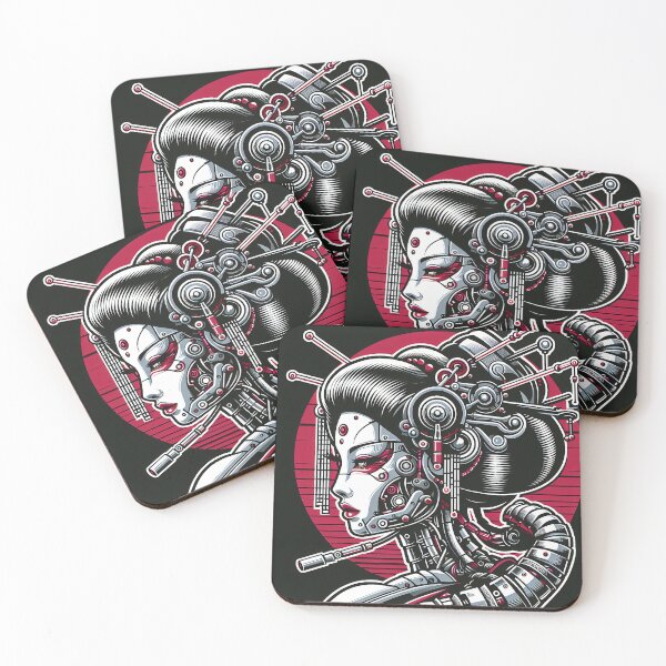 Item preview, "Cyberpunk Geisha Automaton" designed and sold by zzz888.
