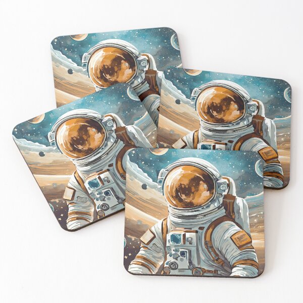 Item preview, Astronaut's Abstract Odyssey - F1624XX4 designed and sold by Artificiels.