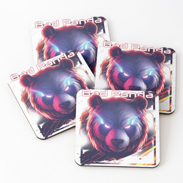 Item preview, Neon Bad Panda (Ink Fusion) designed and sold by ArtMethodLab.