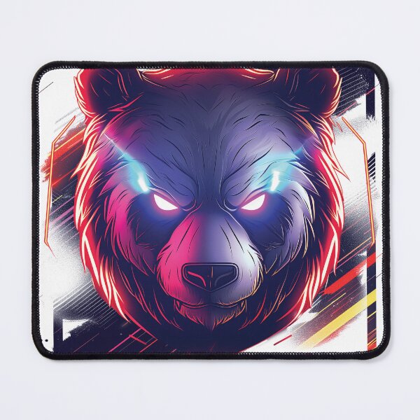 Item preview, Neon Bad Panda (Ink Fusion) designed and sold by ArtMethodLab.