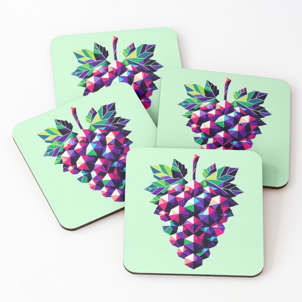 Item preview, Abstract Geometric Grapes - Color Design designed and sold by Amanda-S-Olsen.
